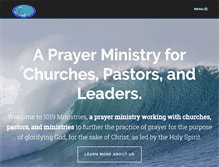 Tablet Screenshot of 1019ministries.com